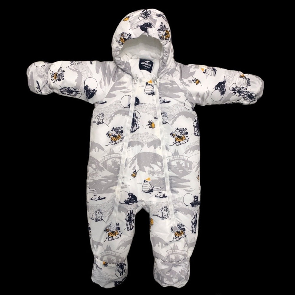 REIMA Moomin Knytte Snowsuit Infant Bunting Winter Baby One Piece Luxury Warmth